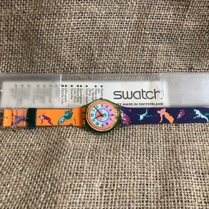 Vintage 90’s SWATCH Watch Baseball Strap
